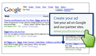 Google search results